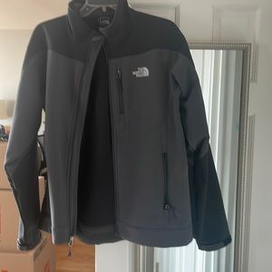 Never worn black/gray North Face